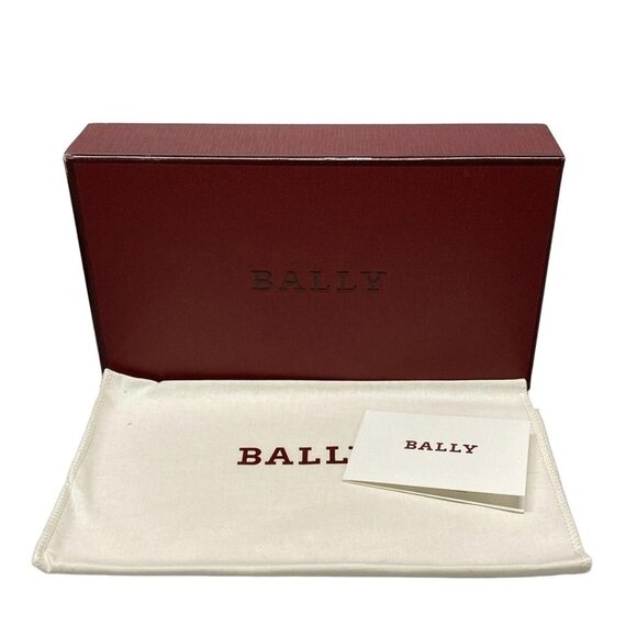 Auth BALLY - Black Leather Long Wallet - Picture 2 of 7